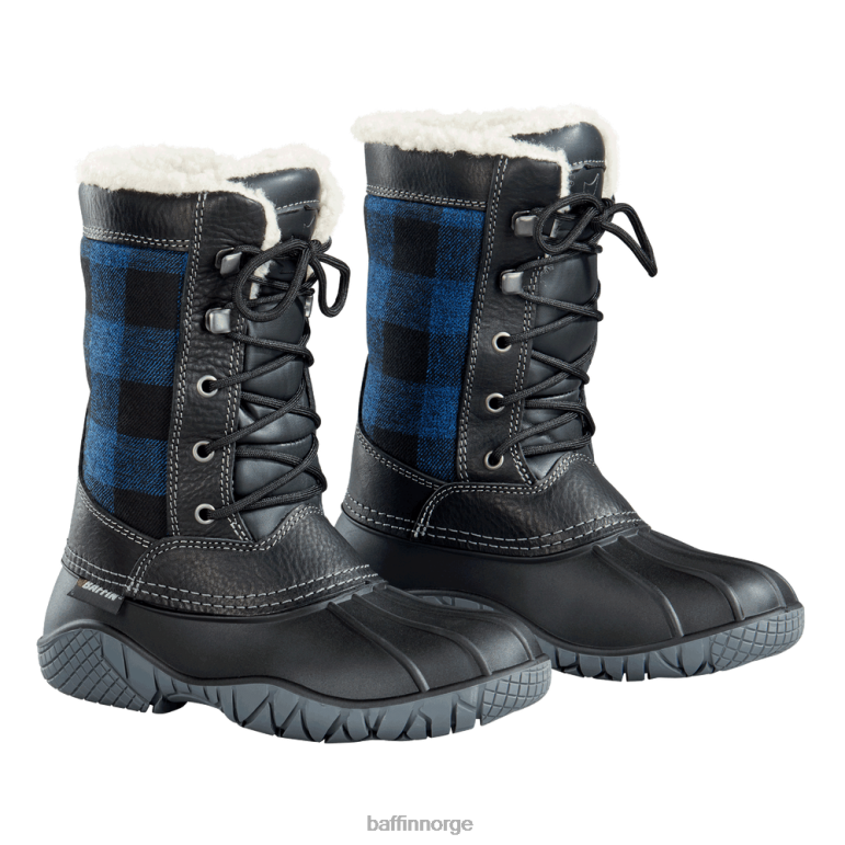 fottøy nei Baffin kvinner jaspis blå/svart-pledd 80DB8196