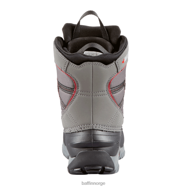 fottøy nei Baffin kvinner salvie grå/sangria 80DB8190
