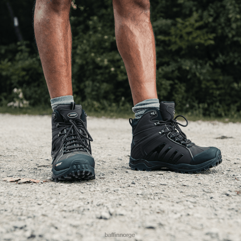 tilbehør nei Baffin menn løypesokk 2 stk kull 80DB8132